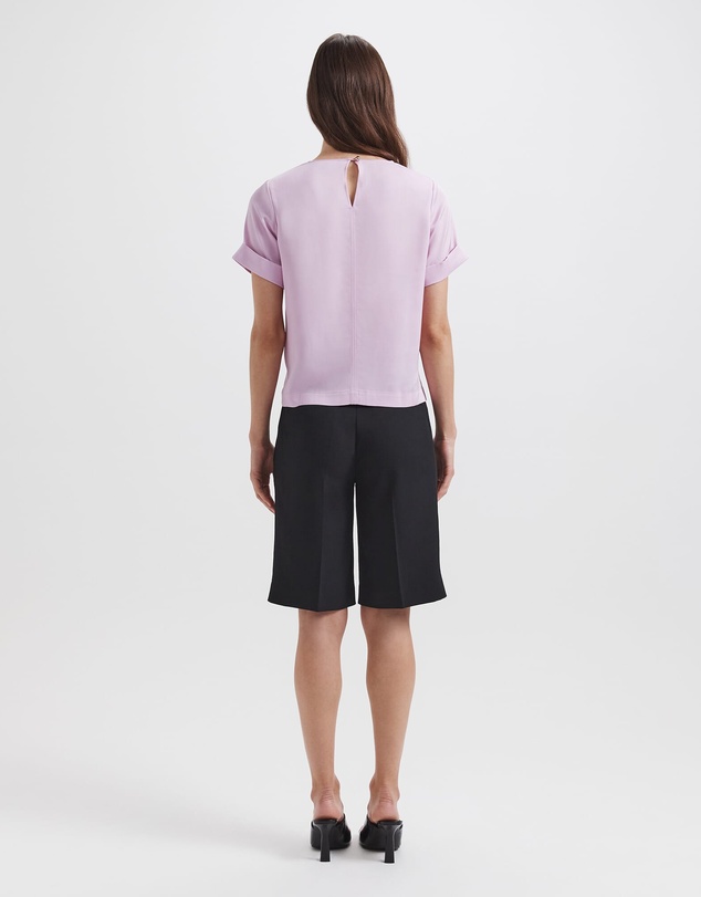 SABA - Sadie Silk Short Sleeve Tee