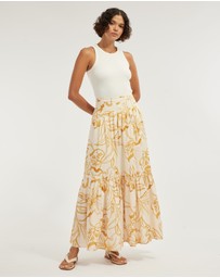 Amelius - Rosemallow Pleated Skirt