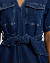 Staple the Label - Brooks Denim Mini Dress