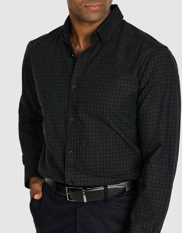 Tarocash - Barrett Textured Check Shirt