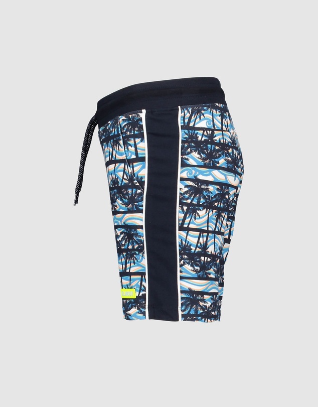 B.Nosy - Organic Palm Print Shorts - Kids-Teens