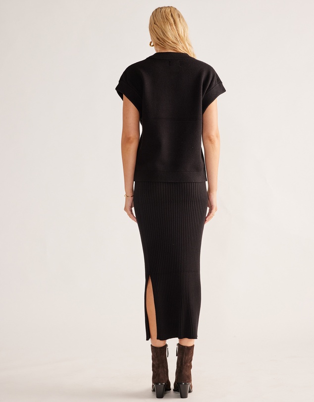 MOS The Label - Wistful Knit Midi Skirt