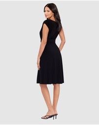 Miraclesuit Shapewear - Auri Cap Sleeve A-Line Shaping Dress