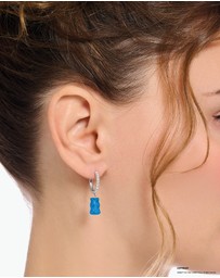 THOMAS SABO - HARIBO Blue Bear Hoop Single Earring