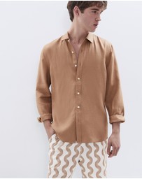 UNISON - Linen Regular Fit Shirt