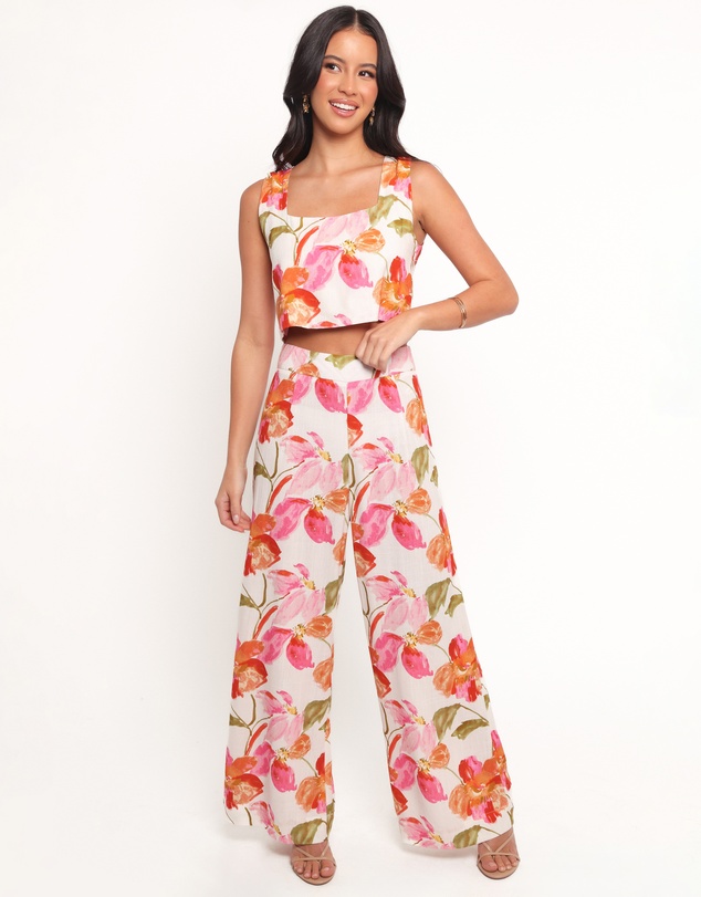Petal & Pup - Saffra Wide Leg Pants - Everlyn Print