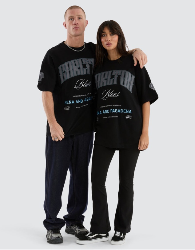 Nena & Pasadena - Carlton Game-On Loopback Tee