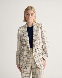 Oxford - Raffi Checked Suit Jacket
