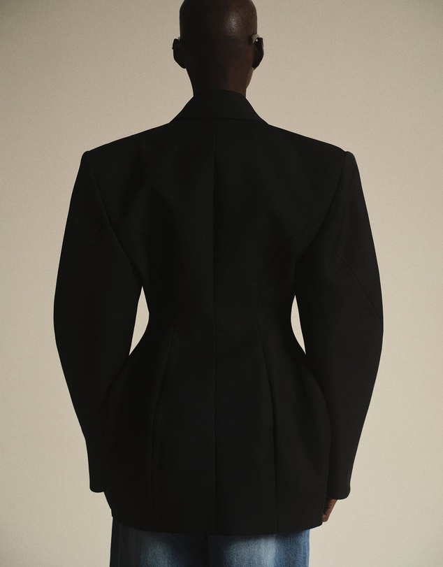 Source Unknown - Martha Hourglass Blazer