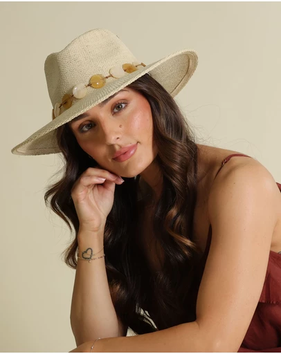 Morgan & Taylor - Candice Fedora in Natural