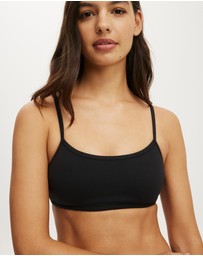 Cotton On Body Active - Ultra Soft Double Strap Back Crop