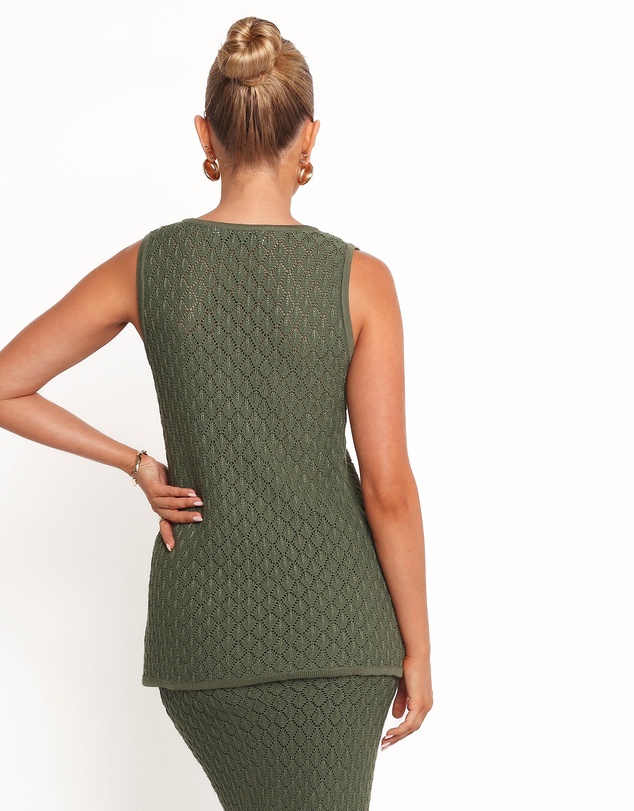Petal & Pup - Asplie Knit Top - Olive