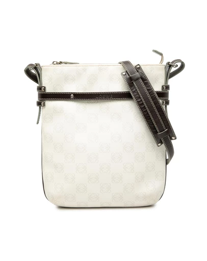 Pre-Loved by Azura Reborn - Pre-Loved Anagram Coated Canvas Crossbody