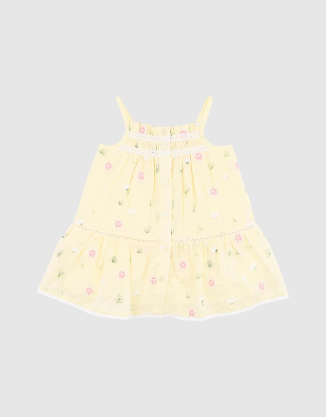 Bebe by Minihaha - Pia All Over Embroidery Dress - Babies