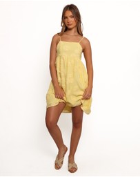 Petal & Pup - Giana Mini Dress - Yellow