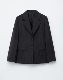 & Other Stories - Single-Breasted Wool Blazer