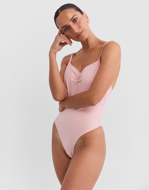 Pinky & Kamal - Ruched Leotard