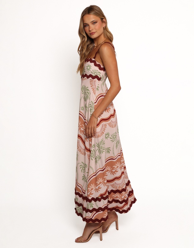 Petal & Pup - Briella Maxi Dress - Palm Tree Print