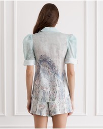 Aqua Blu Australia - Triomphe Jolene Short Sleeve Shirt