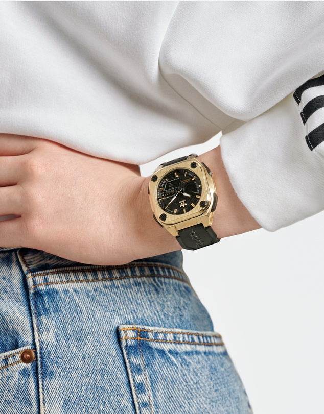 adidas Originals - City Tech One Black & Gold-Tone Watch