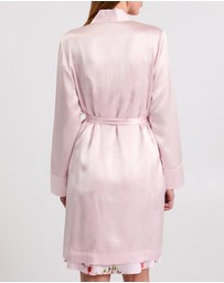 David Lawrence - Cannes Short Silk Sleep Robe