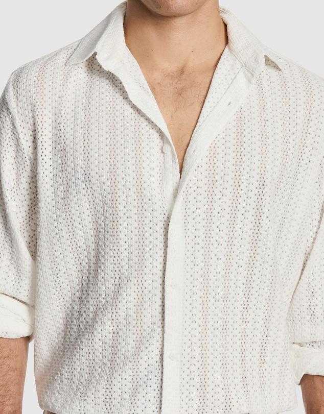 yd. - Adriano Textured Shirt