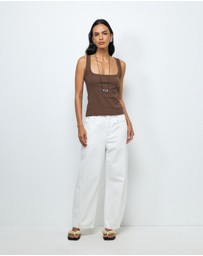 AERE - Square Neck Tank