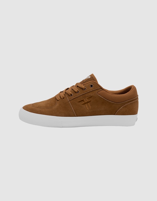 Fallen Footwear - Fallen Footwear Patriot Vulcanized Suede Men Shoes Camel/White