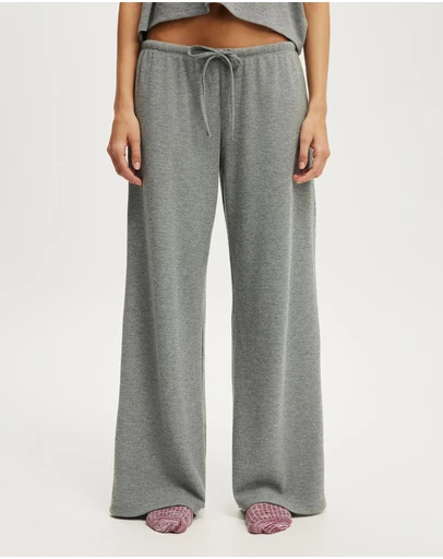 Cotton On Body - Super Soft Waffle Wide Leg Pant