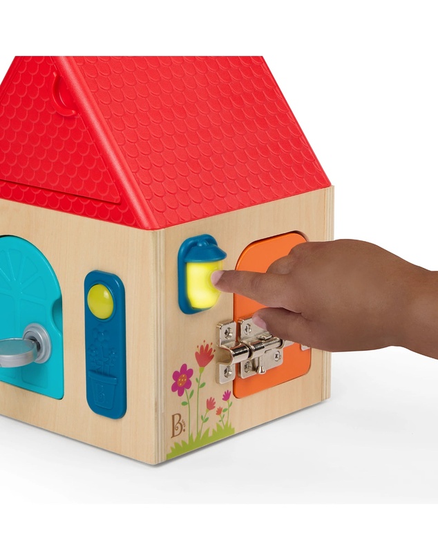 B. Toys - B. Wooden Locks & Latches House