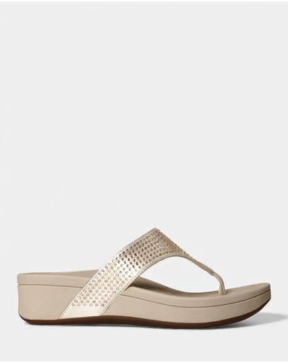 Vionic - Naples Platform Sandal - Champagne