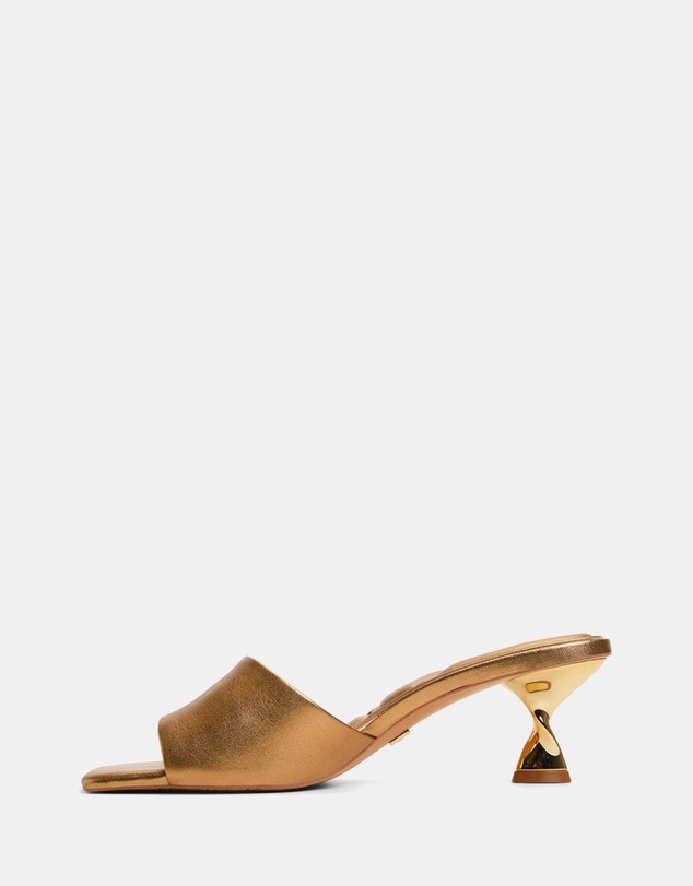 ALDO - Goldenshine Twisted Kitten Mules
