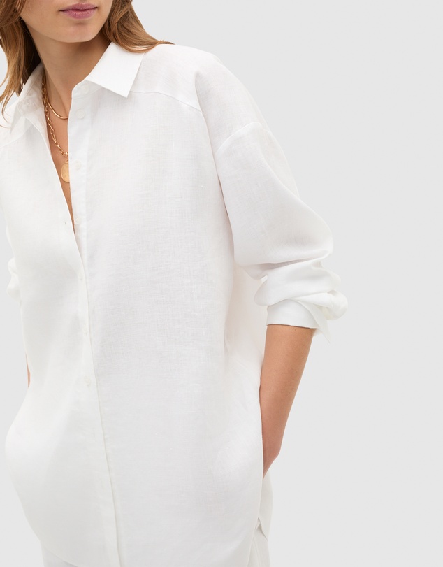 Seed Heritage - Core Linen Oversized Shirt