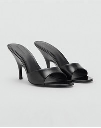 M.N.G - Leather Wedge Heels