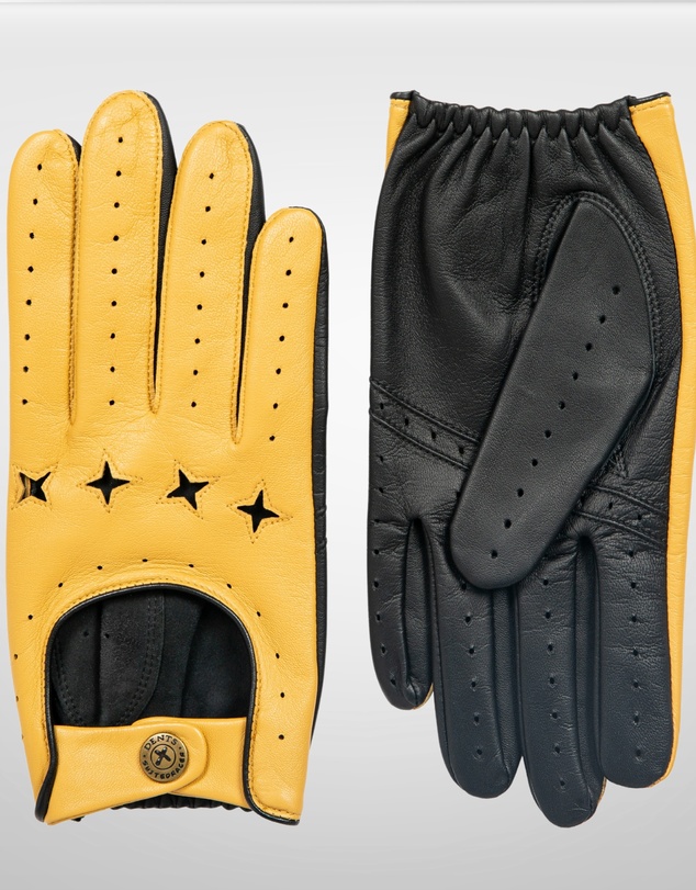 DENTS - The Suited Racer Touch Screen Genuine Leather Driving Gloves