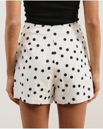 Atmos&Here - Astrid Linen Blend Shorts