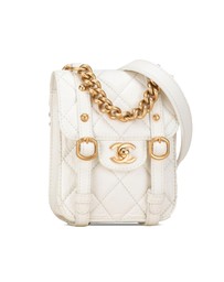 Pre-Loved by Azura Reborn - Pre-Loved Mini Aged Calfskin City School Flap