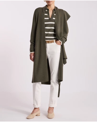 David Lawrence - Valence Merino Longline Cardi