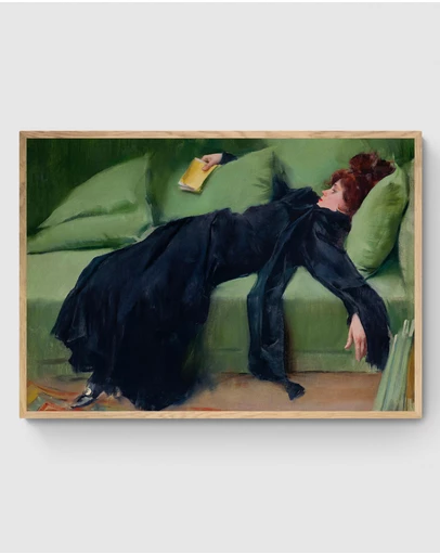 Inka Arthouse - Falling Woman Art Print