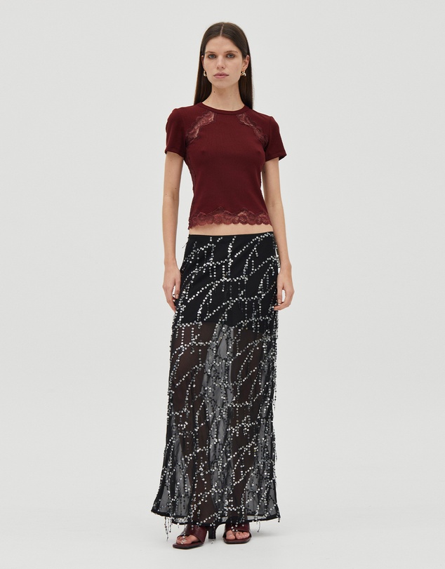 Third Form - Refract Bias Maxi Skirt