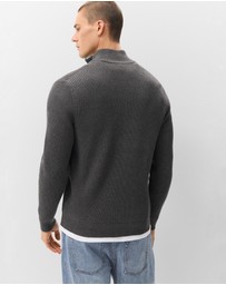 UNISON - Half Zip Knit