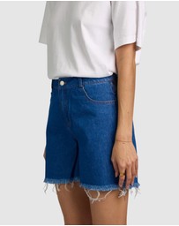 Honey and Beau - Luca Denim Shorts