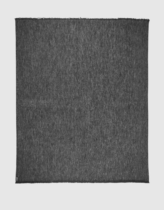 St Albans - Alpaca Throw Blanket Pepper