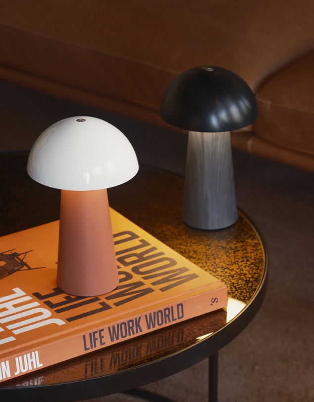 Kreafunk - Kreafunk Bello Lamp, Portable And Rechargeable - Black Wood