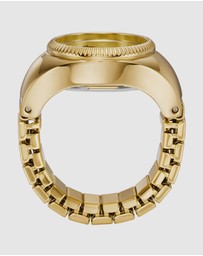 Fossil - Fossil Ring Watch Gold Watch ES5246