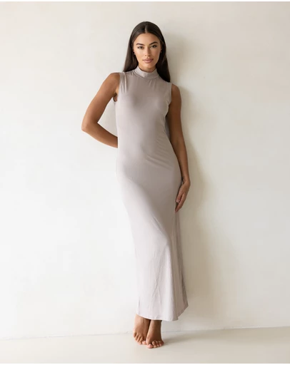 Mod Squad - Luxe Sleeveless Slip Dress Base Layer