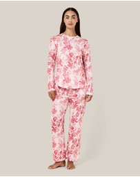 Papinelle - Madelyn Organic Cotton Knit Full Length PJ