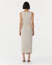 Third Form - Stirling Twist Cross Over Midi Dress
