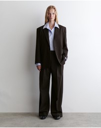 COS - Relaxed Twill Wide Leg Trousers