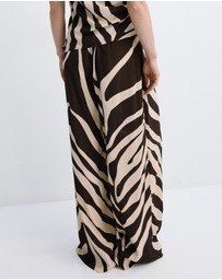 M.N.G - Flowy Printed Trousers